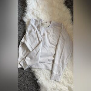 Kyodan Light Gray Ribbed Crewneck Pullover